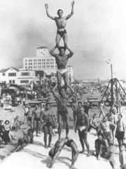 Pyramid from 'Remembering Muscle Beach' by Harold Zinkin