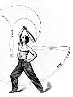 Indian Club swinging Indian Club swinging