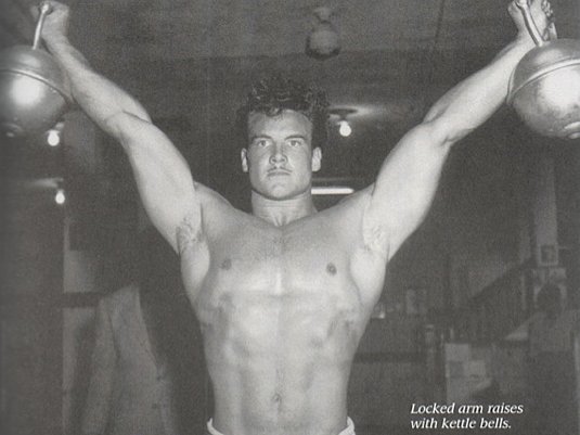 Steve Reeves With Kettlebells Straight To The Bar Helping You Steve Reeves