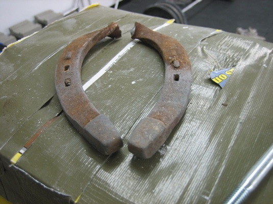 Broken horseshoe