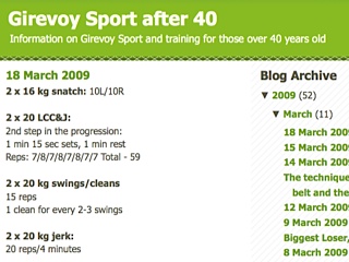 Girevoy Sport After 40