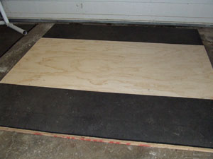 Completed Olympic Weightlifting platform