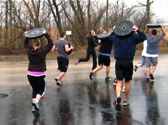 Running in the Rain