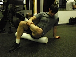 Foam Roller work for the Glutes