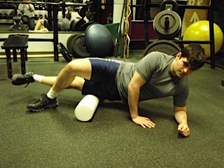 Foam Roller work for the IT Band.