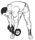 Compound Dumbbell Stiff-Legged Deadlift