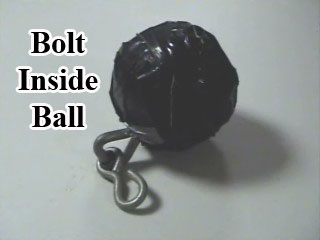 Bolt inside Ball Bolt inside Ball