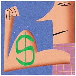 Dollars and muscles Dollars and muscles